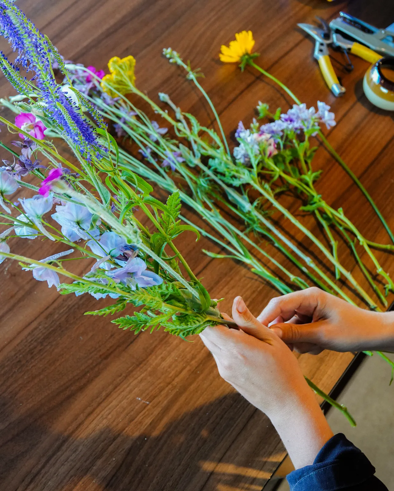 Atelier de création florale chez Arrosé