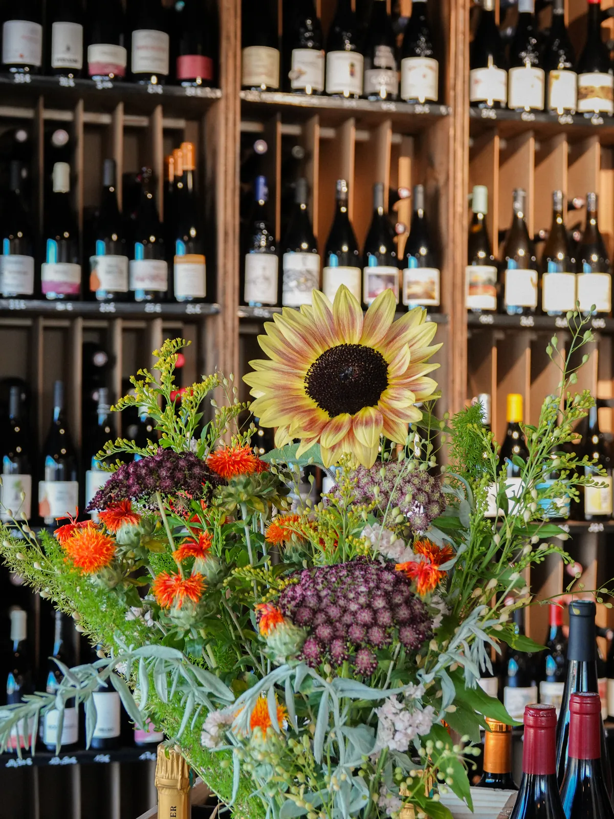 Bouquet de fleurs de saison chez Arrosé