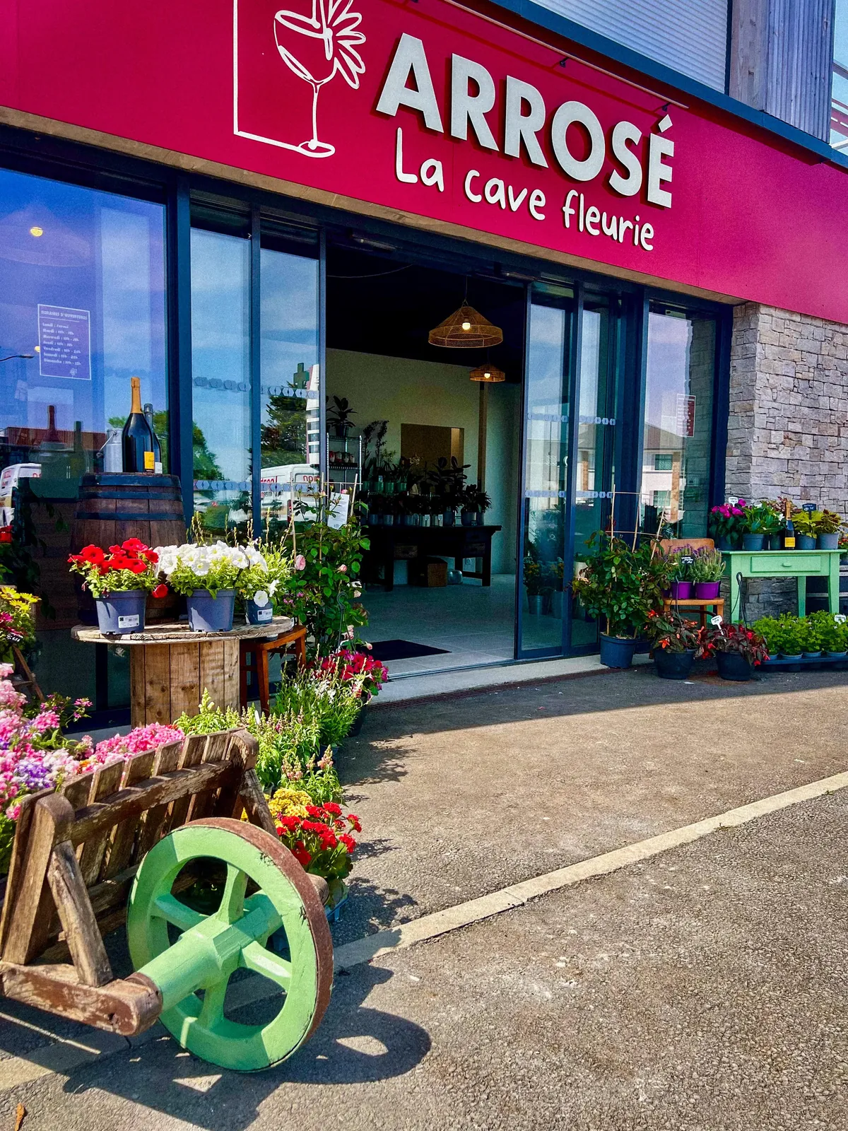 La devanture de la boutique Arrosé à Trébeurden
