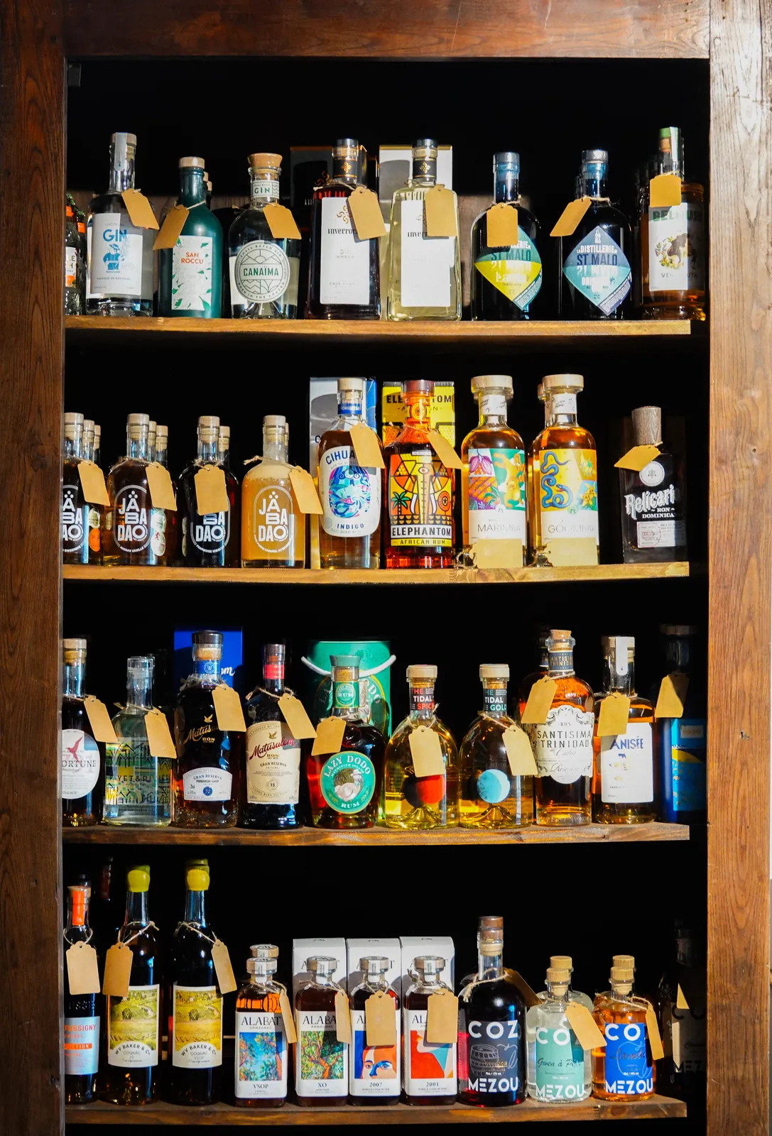 Whiskys, gins et rhums sélectionnés par Tanguy